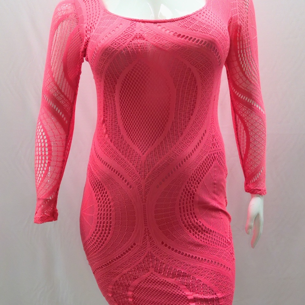 Lace Pink Dress